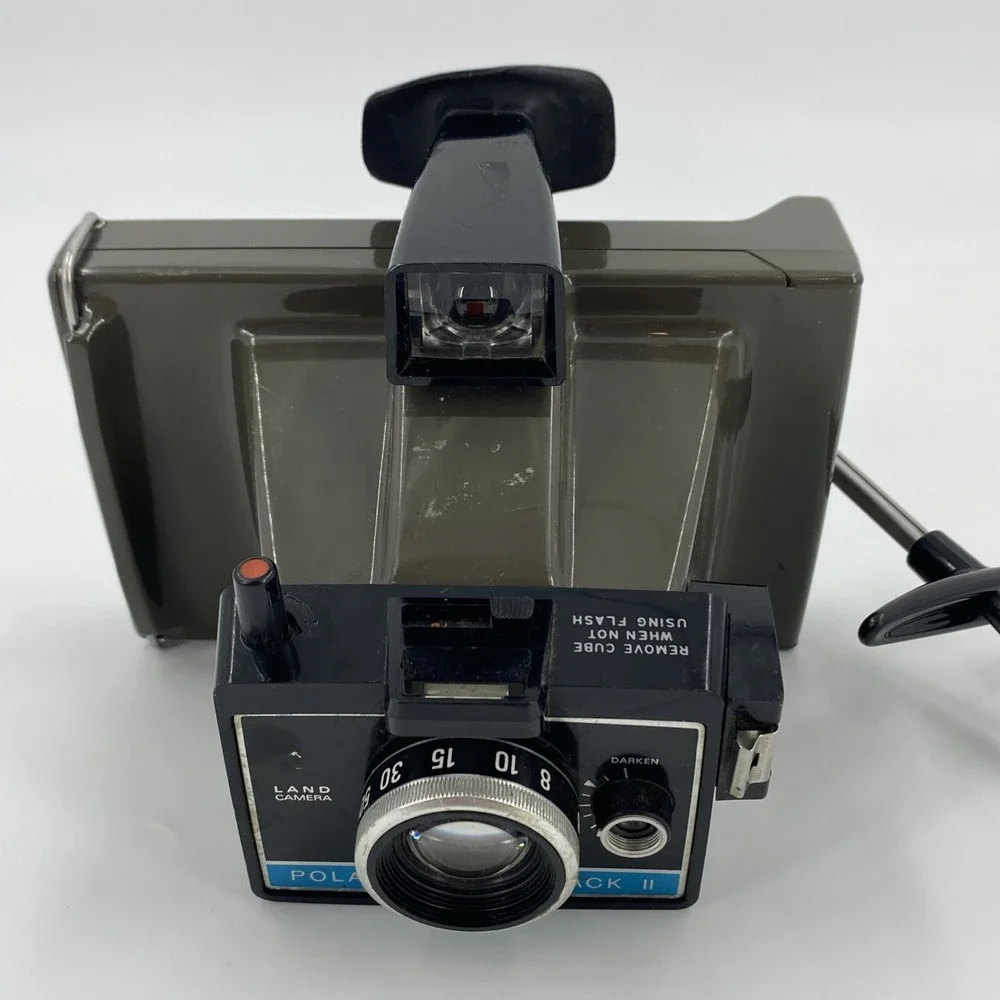 Polaroid Land Camera Colorpack II Gray Instant‎ Not Film Tested Vtg
